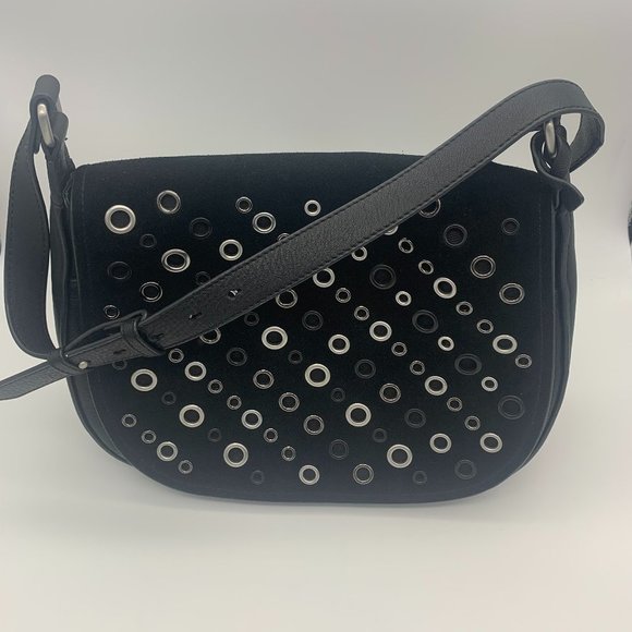 Quality Vince Camuto Leather and Suede Crossbody - Picture 2 of 12